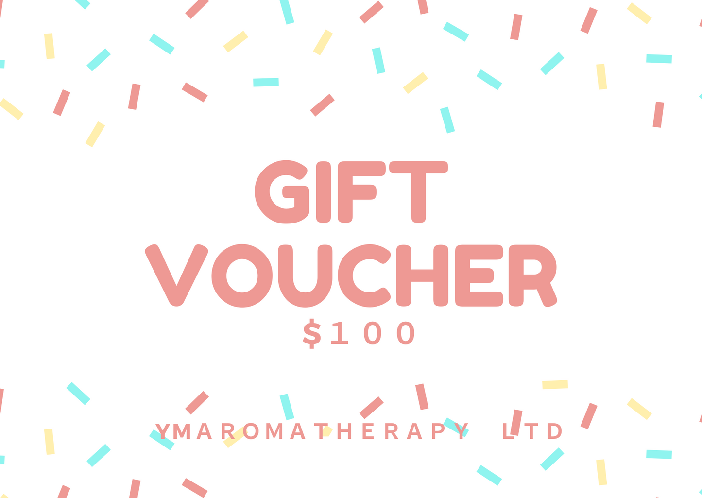YM Aromatherapy Ltd gift voucher